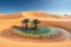 Placeholder: Ultra realistic landscape photography of a remote desert oasis surrounded by golden sand dunes, crystal-clear freshwater pool, palm trees growing naturally around the oasis, dramatic desert landscape under clear blue skies, realistic textures and lighting, untouched wilderness, National Geographic photography, documentary style, shot on Canon EOS R5, 28mm lens, f/9, ISO 100, RAW photo, HDR, natural lighting, true-to-life colors, professional landscape photography, ultra photorealistic, highly de