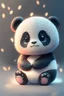 Placeholder: cute tiny hyperrealistic Anime panda from pokemon, chibi, adorable and fluffy, logo design, cartoon, cinematic lighting effect, charming, 3D vector art, cute and quirky, fantasy art, bokeh, hand-drawn, digital painting, soft lighting, isometric style, 4K resolution, photorealistic rendering, highly detailed clean, vector image, photorealistic masterpiece, professional photography, simple space backdrop, flat white background, isometric, vibrant vector