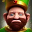 Placeholder: Leprechaun,babbo natale Character Portrait, magnificent, majestic, highly intricate gigantic, Realistic photography, incredibly detailed, ultra high resolution, 8k, complex 3d render, cinema 4d
