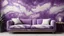 Placeholder: Hyper Realistic grungy-glowing-purple-&-white-scratched-marbled-fancy-wall textured-lounge-room