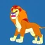 Placeholder: Lion King OC animated male lion