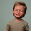 Placeholder: Brad Pitt toddler, smile, full body, hyper realistic