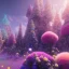 Placeholder: astronave luminosa, cristalli luminosi, SWANN, fiori, alberi in fiore, cielo rosa blu, pieno di dettagli, sole liscio e luminoso ， atmosfera di luce soffusa, effetto luce ， vaporwave colorato, concept art, dettaglio liscio ed estremamente nitido, dettagli finemente sintonizzati, altissima definizione, 8 k, motore irreale 5, messa a fuoco ultra nitida