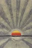 Placeholder: Benevolent sun starts to colorize the world; Neo-Surrealistic Suprematism