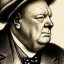 Placeholder: high-quality, fine-detail close-up pen and pencil sketch of winston churchill, portrait, 8k resolution, intricate, digital art, detailed matte painting, photorealistic, volumetric lighting, Rafael Augusto, Juan Francisco Casas, Anne Dittman, Anne Stokes, greg rutowski