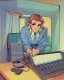 Placeholder: Masterpiece, High Focus, Retro Computer, retro pc,