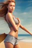 Placeholder: beatiful scenery's of realistic beache girl in ultra HD, 7AM, real focus photo, high detailed, professional PHOTOGRAPHY