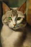 Placeholder: Portrait of a cat by Paul Cazanne