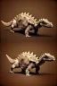 Placeholder: Baby stegosaurus in sepia tones with a vignette