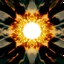 Placeholder: yellow and orange kaleidoscope