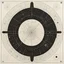 Placeholder: geometry collider, abstract art, by Agnes Martin and Arthur Secunda, silkscreened mind-bending illustration; sci-fi diagram, asymmetric, dark metallic color scheme, maximal, Braille language textures, morse code runes