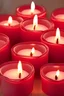 Placeholder: love Tealight candles as valentine gift