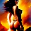 Placeholder: portrait oil on canvas, beautiful booty busty Dejah Thoris, minimal armor,comic book cover, mystical colors,insanely detailed,realistic,intrincate detail, 16k resolution, masterpiece,Frank Frazetta,Alex Horley, Simon Bisley,