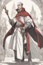 Placeholder: Tomás de Torquemada, male, inquisitor, ruthless, spanish inquisition, anime style