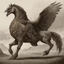 Placeholder: A creature with a combination of an eagle's head and a horse's body