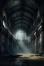 Placeholder: dark fantasy art of a medieval abandoned hall