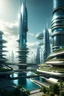 Placeholder: future city high tech