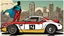 Placeholder: "I'm envisioning an electrifying poster for '<Achayo> Vintage Rally Racing: Unleash the Superhero Speed.' The backdrop should showcase an Ethiopian cityscape, setting the stage for an urban vintage rally. In the foreground, a stylish vintage rally car stands ready, capturing the charm of the past. Standing next to the car is an Ethiopian superhero, ready to unleash super speed, with dynamic poses that convey power and excitement. Use earthy tones for the city background, vibrant colors for the r