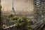 Placeholder: Senna+river+Bar on garden rooftops +Paris mixed new york +Skyscraper +steampunk+biopunk+alphonse mucha, greg rutkowski,matte painting, cryengine, hyper detailed, felix kelly, fantasy art, seb mckinnon