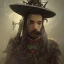 Placeholder: Insanely detailed photograph of an “portrait of a D&D fighter” with intricate Sombrero, intricate embroidered charo, mustachioed clear face and hyperdetailed painting by Ismail Inceoglu Huang Guangjian and Dan Witz CGSociety ZBrush Central fantasy art album cover art,8K, hdr, romantic, mysterious, ominous, cigar smoke, jewelry, comfort, natural eyes,naked,tasteful