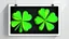 Placeholder: rave poster with Four-leaf clover