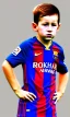 Placeholder: Messi at 3 years old