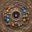 Placeholder: Wood, pastel colors, crepusculare, monde, stone cold, spirale, eye olive,comete, spiner, brown, yelow, white, red, cubes, cups, abstract art,creme,