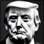 Placeholder: Cubist portrait of trump by braques