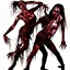 Placeholder: Zombie woman dancer