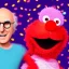 Placeholder: Larry David and Elmo roll on MDMA at a rave