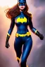 Placeholder: hyper realist, hyper detailed, stunningly beautiful Batgirl, athletic realistic body, by greg rutkowski, magali villeneuve, artgerm, wlop, rossdraws, concept art, digital painting