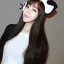 Placeholder: jisoo com orelhas de gato
