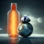 Placeholder: Star wars characters in a bottle floating, super high resolution, professional photograph, in focus, beautiful detail, professional digital art, stunning 4k, volumetric light, Award-winning photograph, photography, tokio background