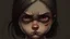 Placeholder: Evil staring girl