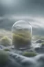 Placeholder: wide alien landscape in the background, all in white and glass, bright flickering lights, 35mm film, hyperrealistic photography, inkblot, dew on neuronal glass lights, award winning art, diffusion, macro_shot, colored and tiny details in the foreground, natural lighting, amazing composition, subsurface scattering, amazing textures, soft light, bokeh, vivid, vibrant , highly textured, poster, fine art --s 200 --ar 9:16 --chaos 15 --v 5.2 --style raw