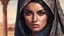 Placeholder: Portrait of a arab woman, Alkohol ink, intricate details, professional ominous concept art, by artgerm and greg rutkowski, an intricate, elegant, highly detailed digital painting, concept art, smooth, sharp focus, illustration, in the style of simon stalenhag, wayne barlowe, and igor kieryluk., Watercolor, trending on artstation, sharp focus, studio photo, intricate details, highly detailed, by greg rutkowski