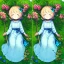 Placeholder: tiny anime girl sleeping in the distance, laying down in a field of flowers, underneath a willow tree, with a butterfly on her nose, hand detail looks human.zoom out. zoom out