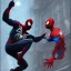 Placeholder: Venom vs spider man fighting