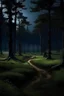 Placeholder: The Dark Night Forest is located in the west of Tianxing Town. Through this forest you enter the Great Plains, and along the artificially dug road you will reach the nearest city from here - Zweig City.