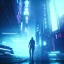 Placeholder: afterlife in the digital void, thriller vibe, 4k, moody cinematic lighting, realistic, highly detailed, blade runner style, blue and purple, highly detailed, conceptual art, volumetric, octane render, unreal engine, extreme detailed