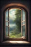 Placeholder: fantasy open window