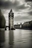 Placeholder: portrait of river thames with london tower