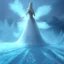 Placeholder: ice kingdom digital painting,a crystal - clear ice, majestic, ice fractal, Fantasy, Illustration,Character Design, magician