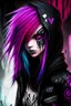 Placeholder: scene girl invader zed