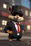 Placeholder: 3d animated gangster chipmunk