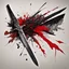 Placeholder: [art by Jean-Paul Riopelle] the name of this knife is "zombie killer", it is a nice bloody blade, well balanced in the hand. It destroyed a lot of zombies' brains