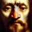 Placeholder: Human face, by Rembrandt, 4k