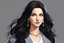 Placeholder: Monica Geller in 8k 2D anime artstyle, long black hair, close picture, intricate details, highly detailed, high details, detailed portrait, masterpiece,ultra detailed, ultra quality