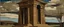 Placeholder: A brownish bronze ruined temple painted by Pablo Picasso
