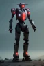 Placeholder: armor robot ai soldier mech dystopian scary gladiator